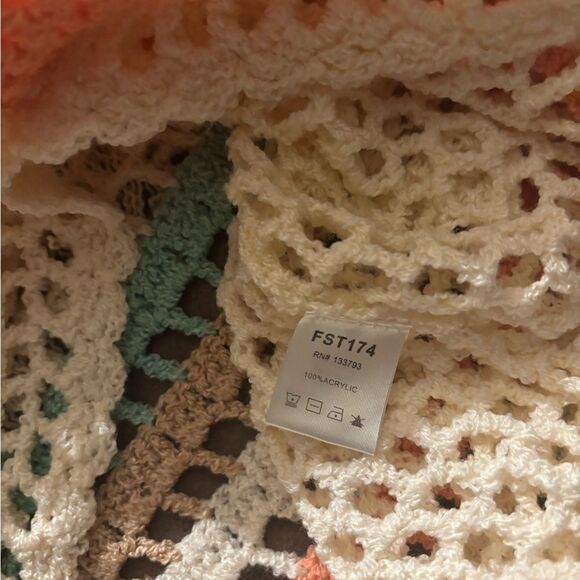 POL Crochet Sweater Zip Up  Cardigan Size S / Rare / NWOT - Picture 6 of 6